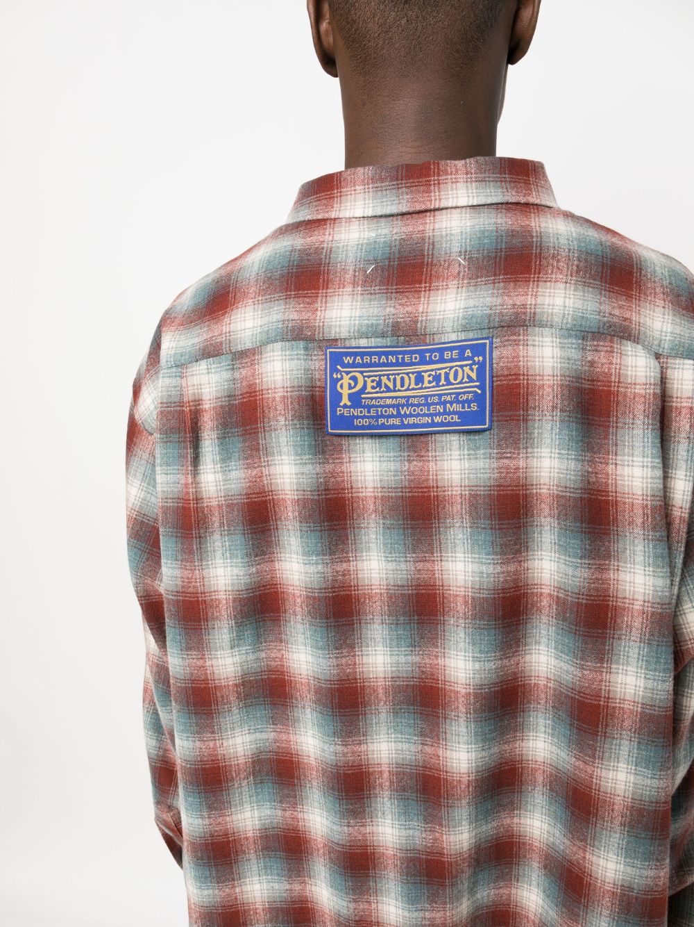 Pendleton oversized shirt MAISON MARGIELA Multicolor | Grifo210