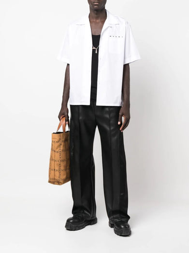 Logo bowling shirt