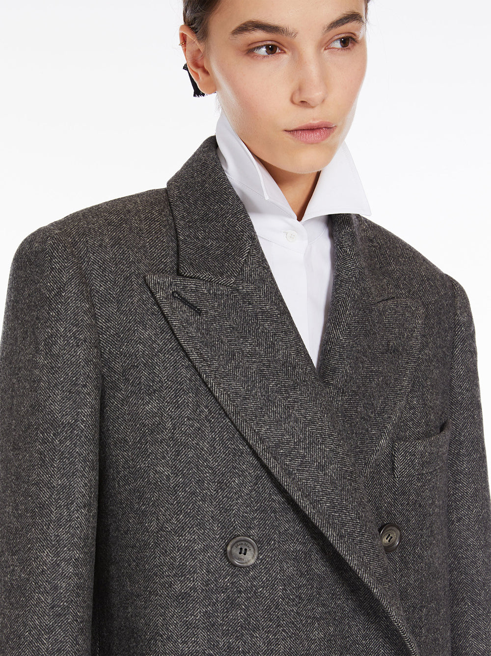 MASCULINE WOOL COAT