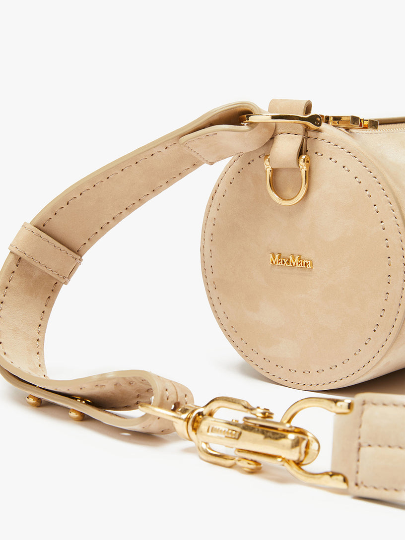 Small nubuck leather bag