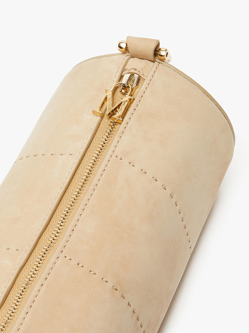 Small nubuck leather bag