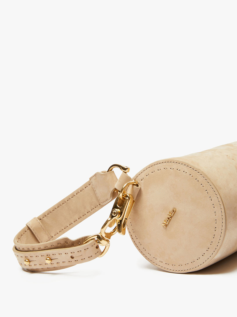 Small nubuck leather bag