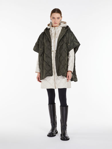 MIDI PARKA IN DROP-PROOF CANVAS