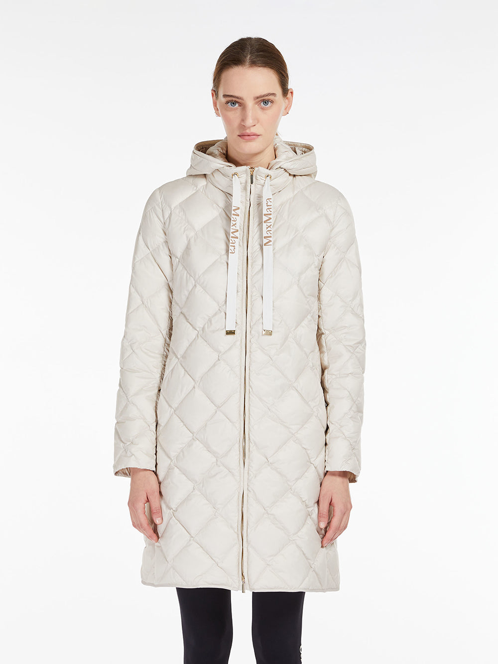 MIDI PARKA IN DROP-PROOF CANVAS