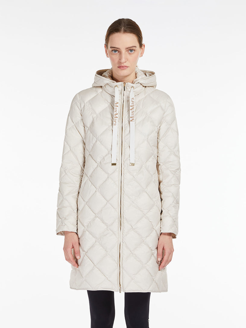 MIDI PARKA IN DROP-PROOF CANVAS