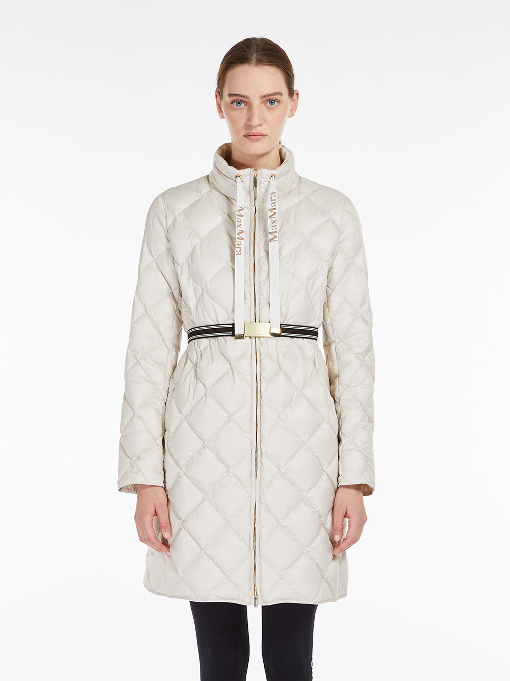 MIDI PARKA IN DROP-PROOF CANVAS