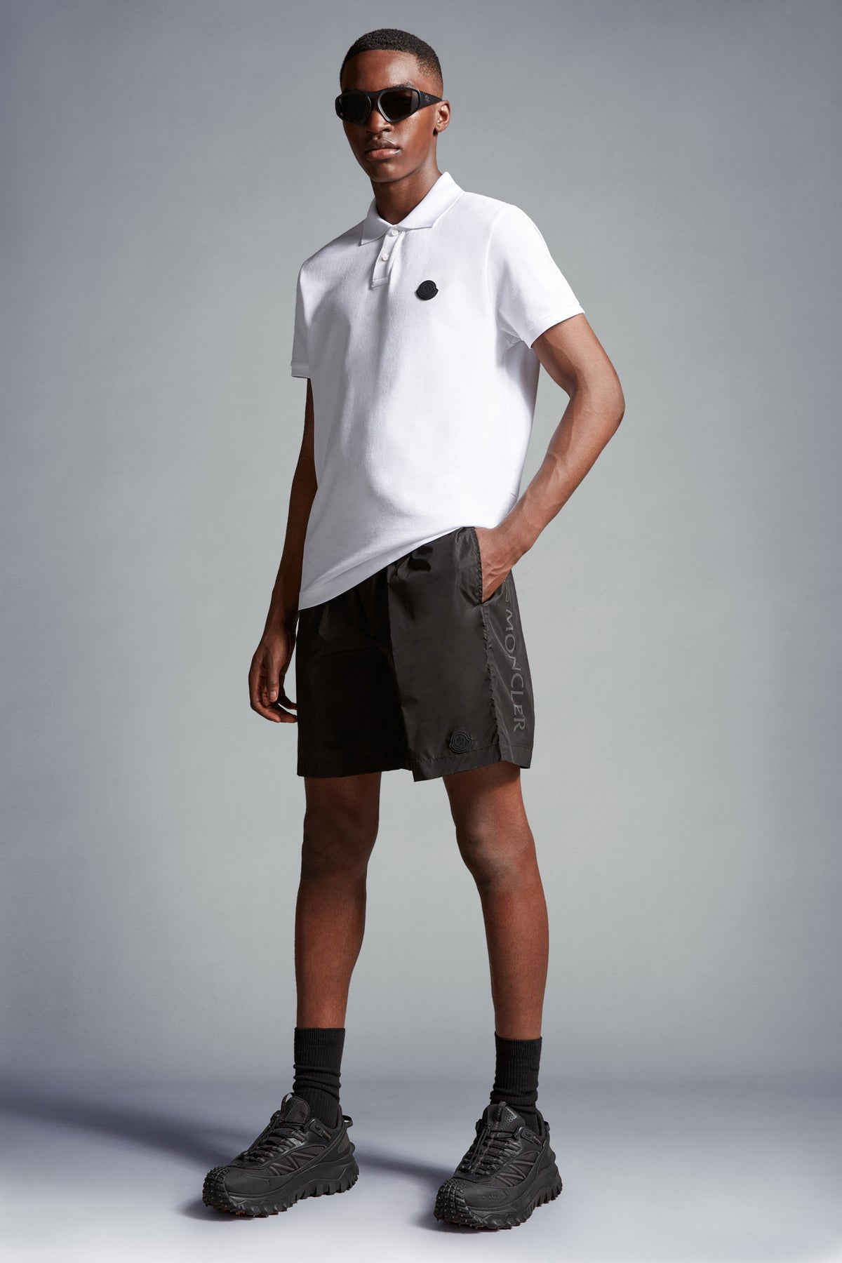 Logo swim shorts