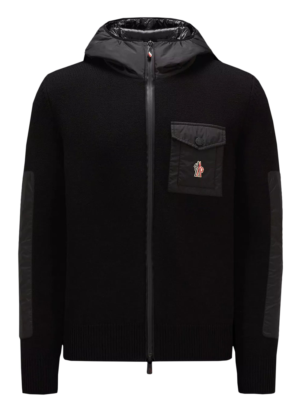 Hooded Wool Cardigan