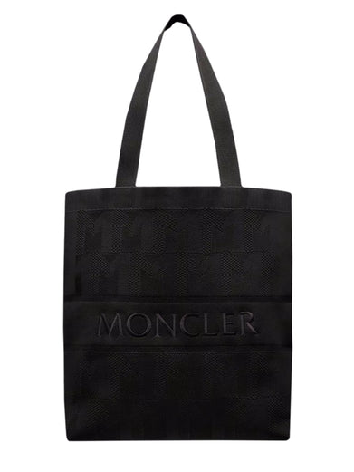 Monogram Knit Tote Bag
