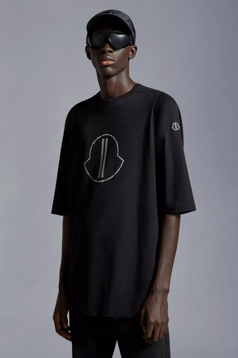 T-shirt with MONCLER + RICK OWENS logo