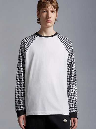 Houndstooth Long Sleeve T-Shirt