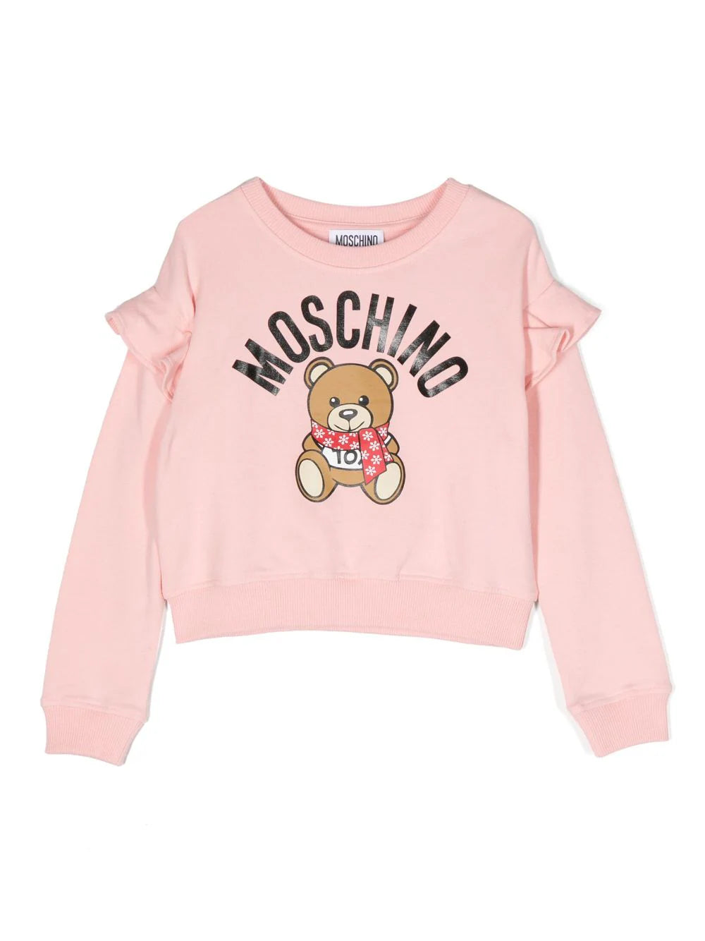 Teddy Bear ruffled sweatshirt