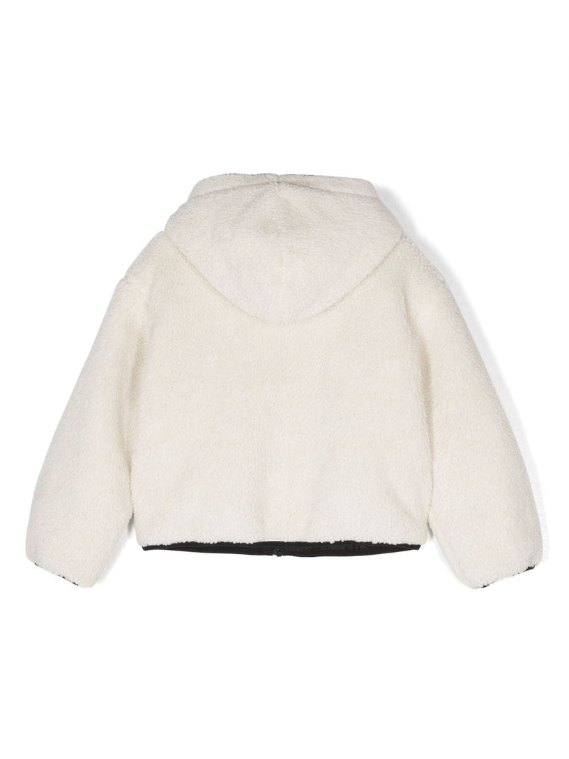 Teddy pocket hooded jacket