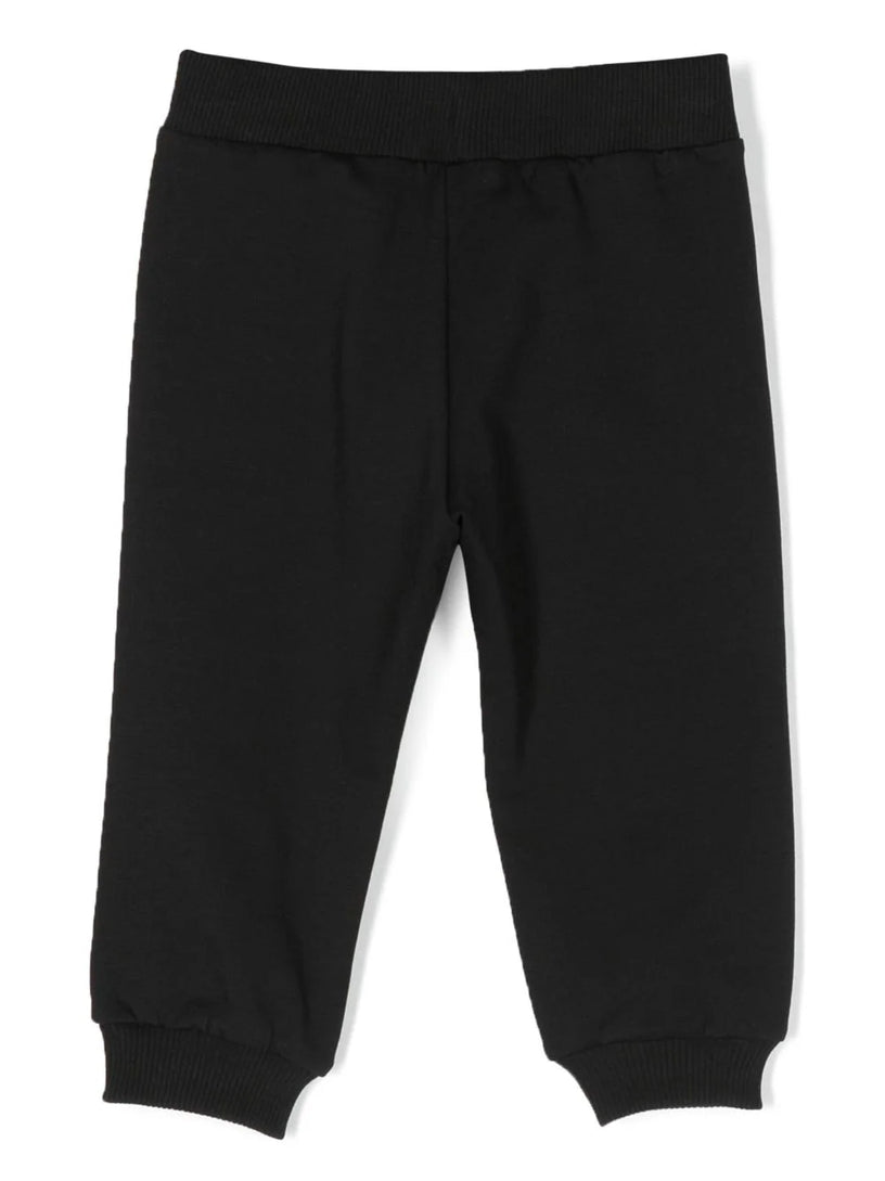 Logo-print tapered track pants
