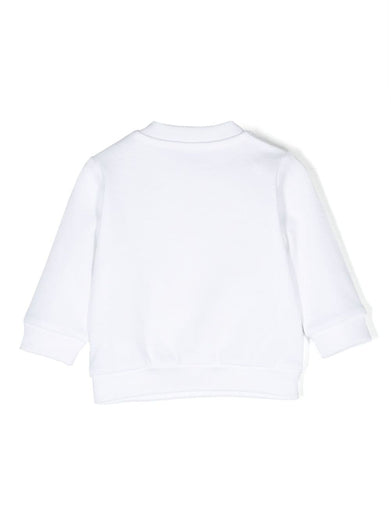 Leo Teddy-print jersey-fleece sweatshirt