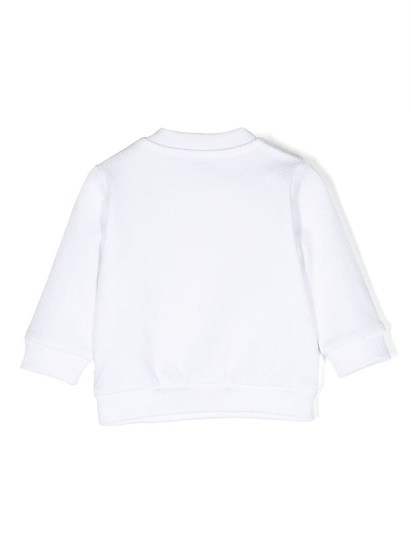 Leo Teddy-print jersey-fleece sweatshirt