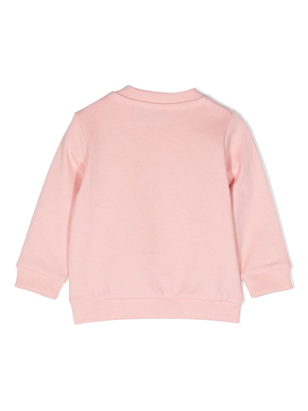Leo Teddy-print jersey-fleece sweatshirt
