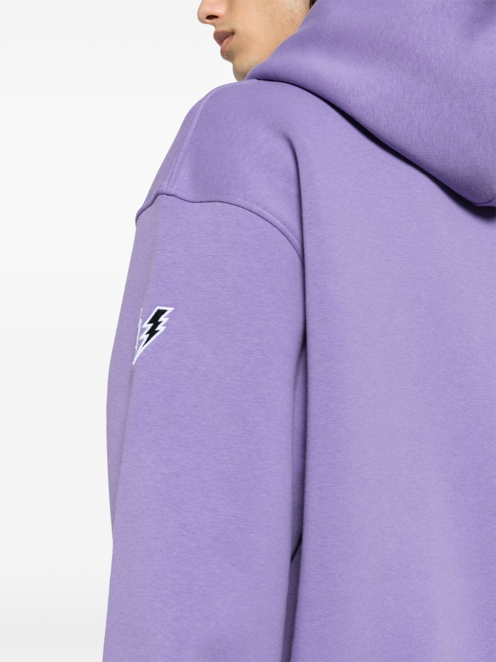 Hooded sweatshirt with Thunderbolt logo