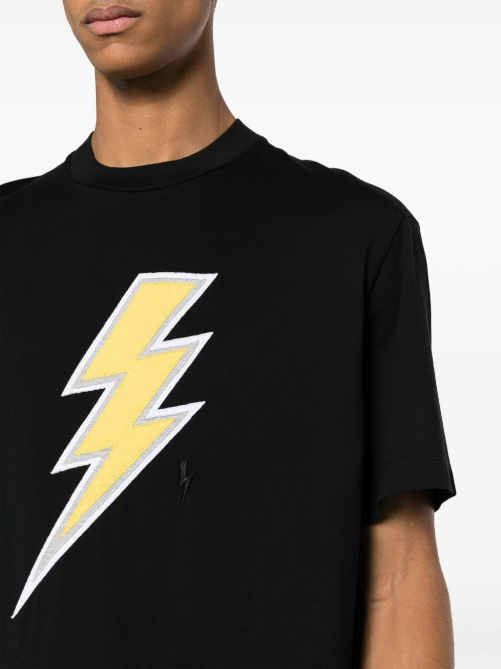 T-shirt with Thunderbolt embroidery