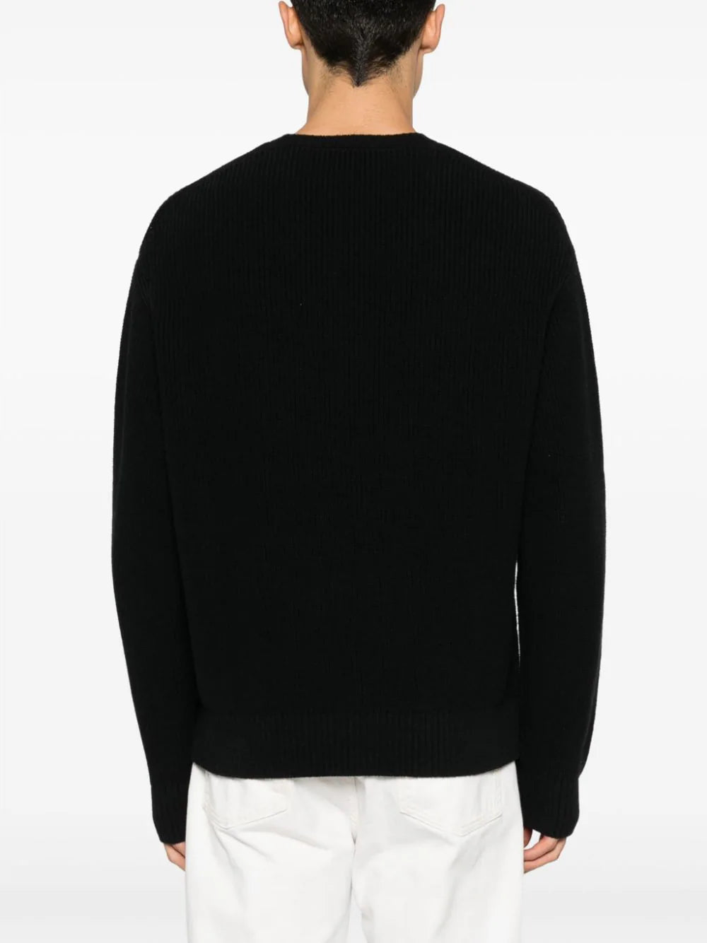 Knitwear with embroidery