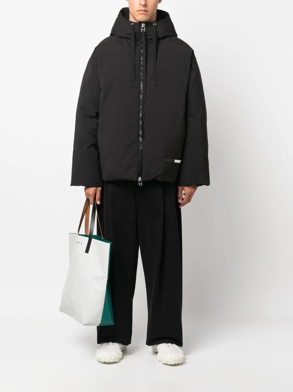 Logo puff jacket