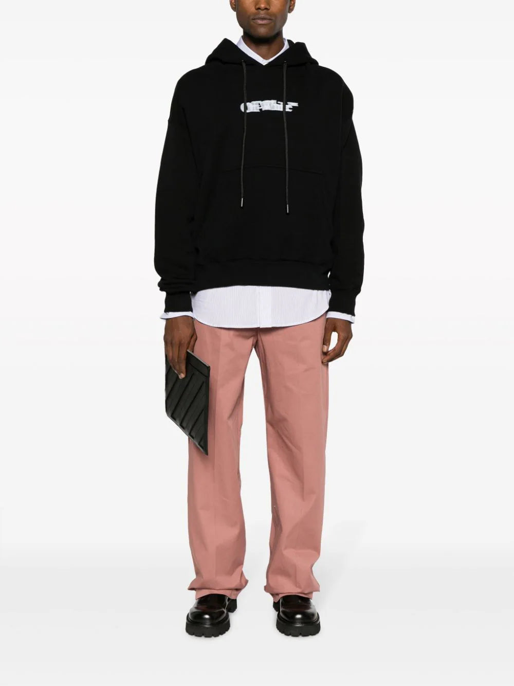 Hoodie with front print