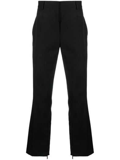 Straight tailored trousers