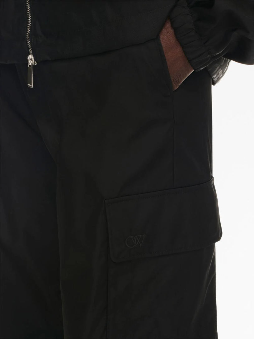 Mid-rise cargo pants