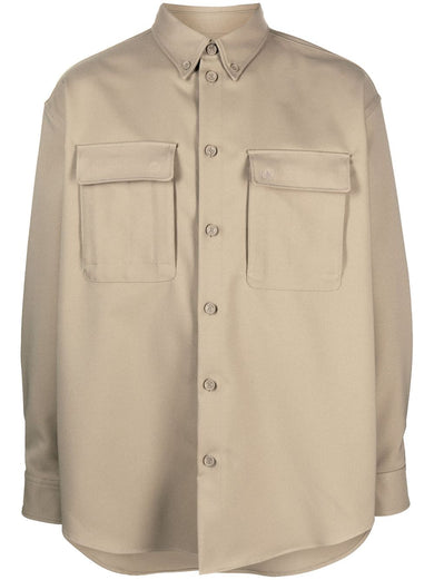 Jacket-Shirt With Logo