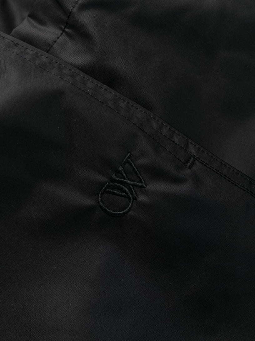 Logo band swimshorts