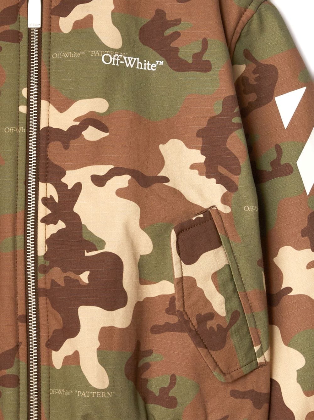 Camou Diag Bomber Jkt