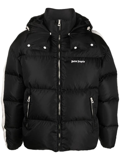 HOODED TRACK DOWN JACKET