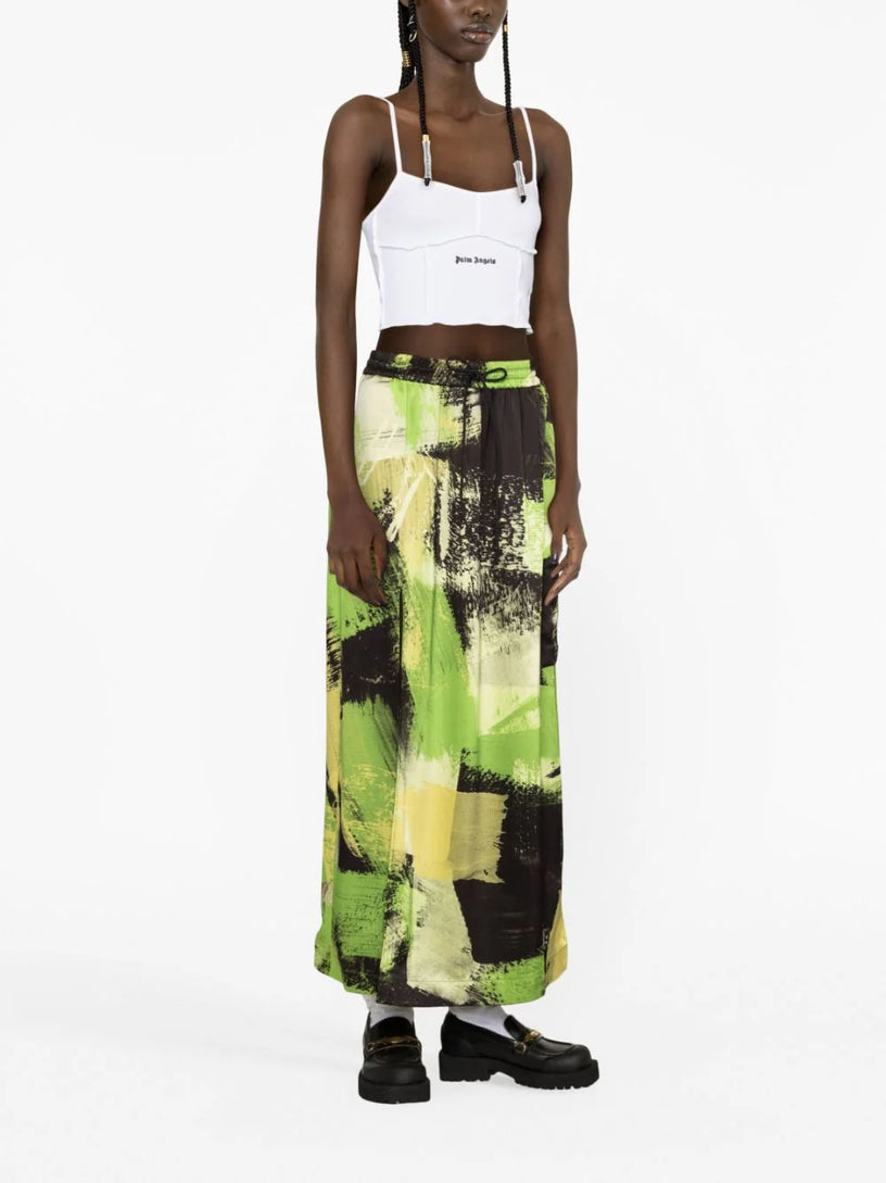 Classic logo rib top