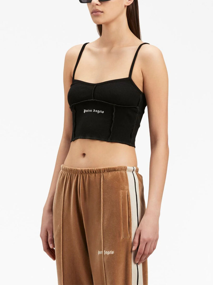 Classic logo rib top