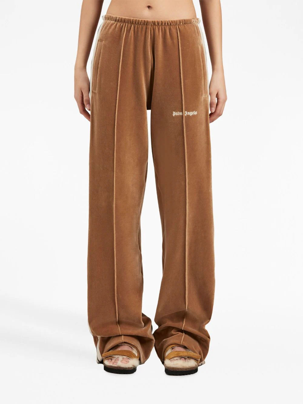 VELVET LOOSE TRACK PANTS