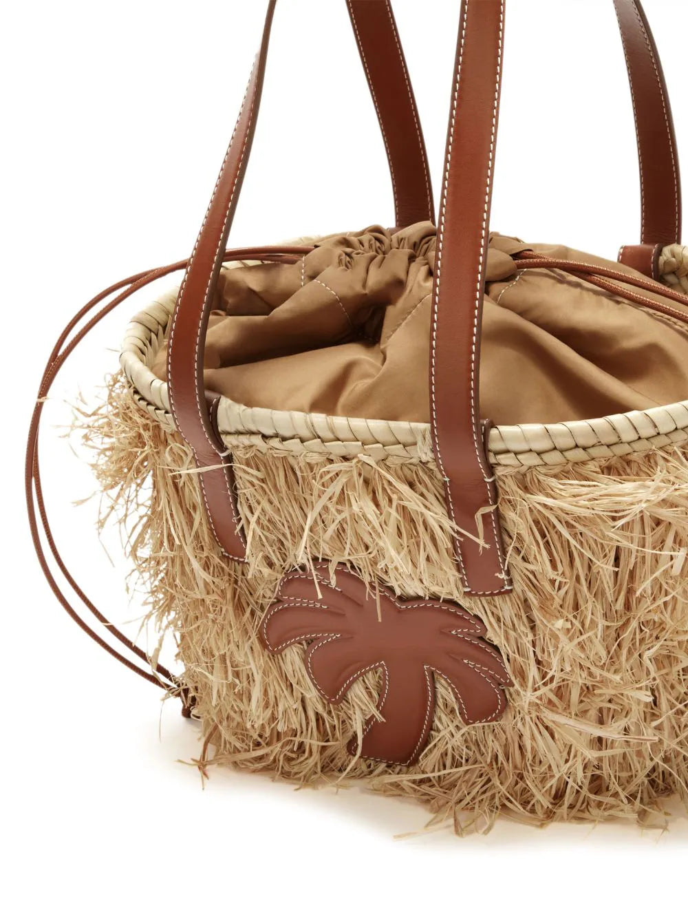 Palm Basket Bag