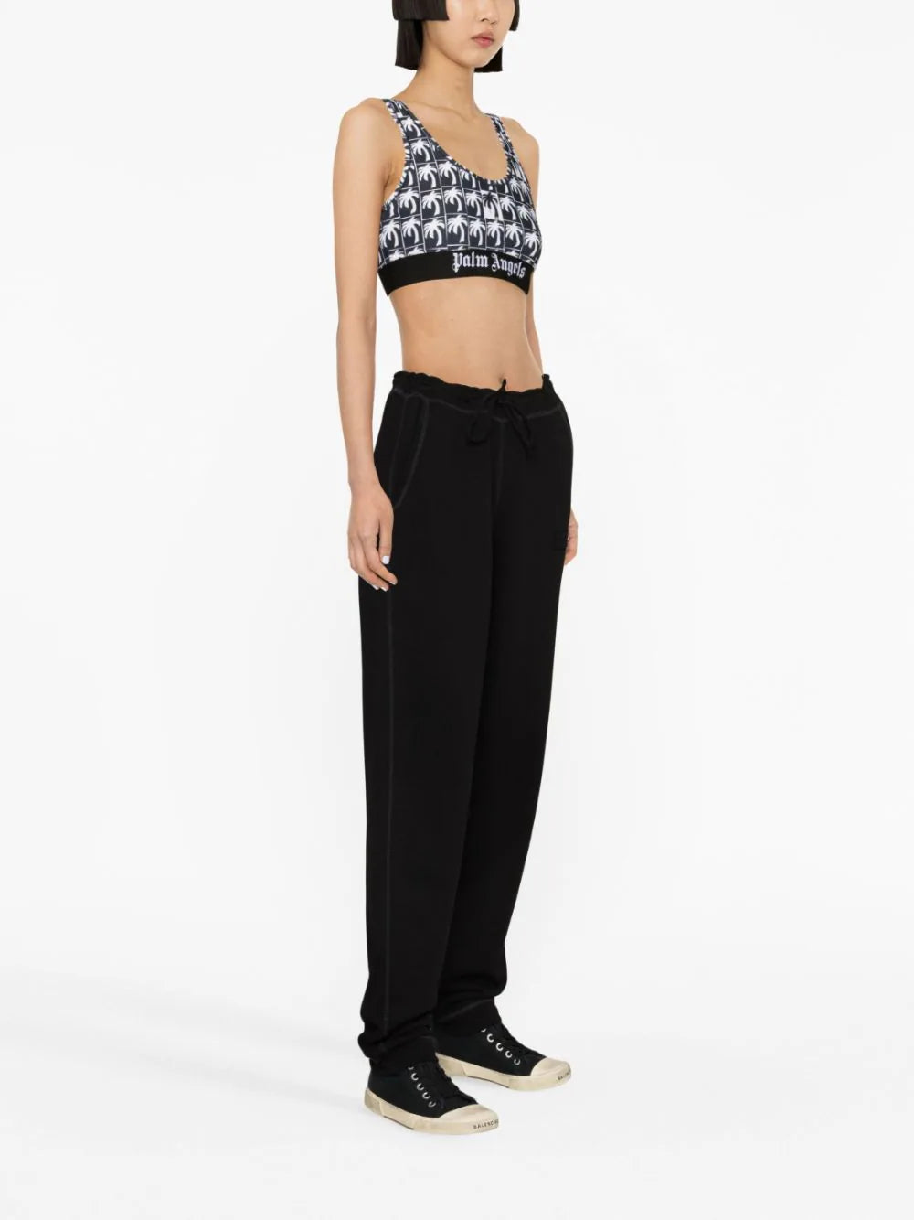 Palms logo sport bra