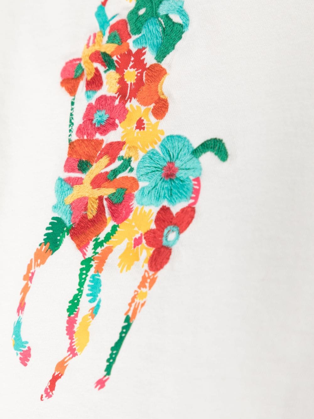 Floral Big Pony Tee