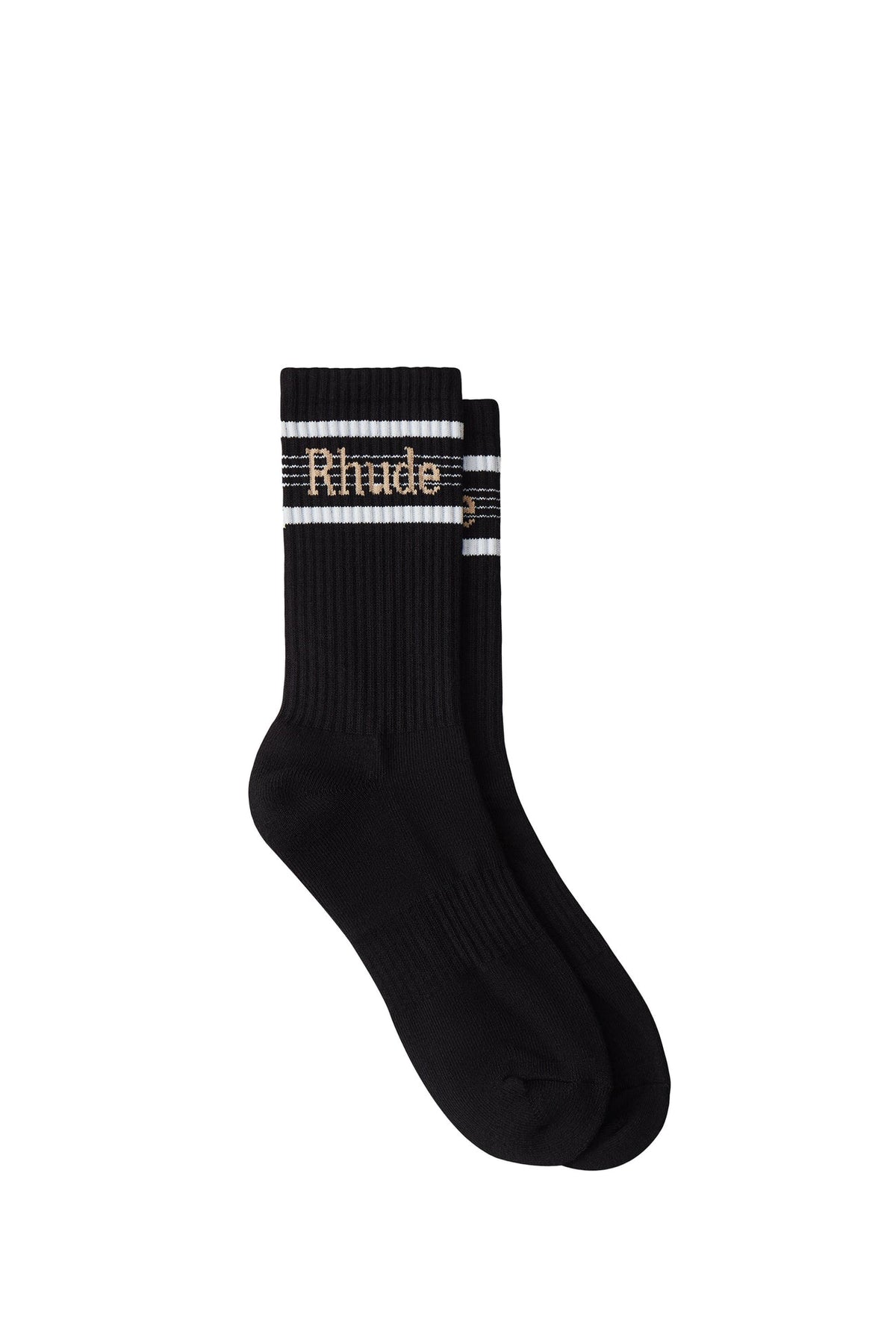Logo Stripe Sport Socks