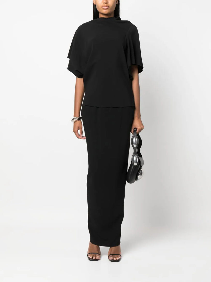 Soft Pillar Long Skirt