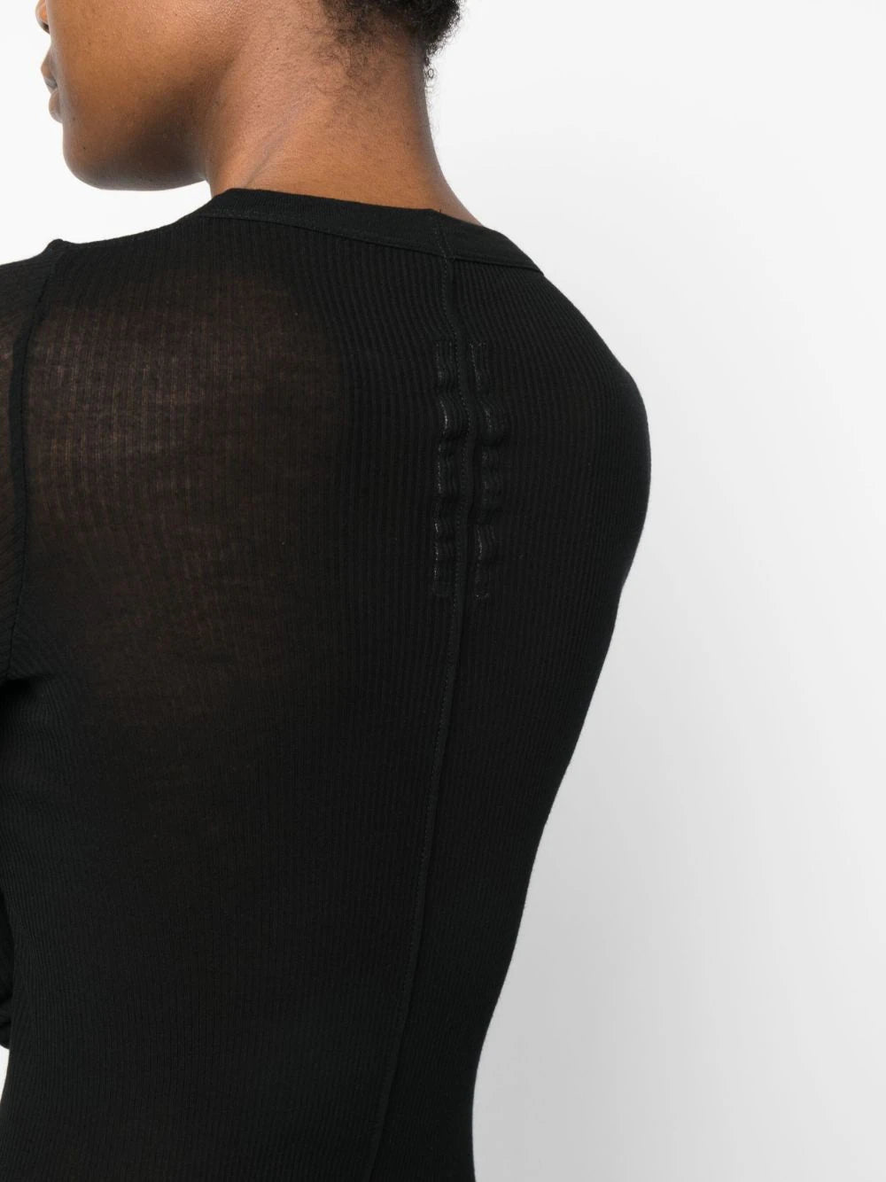 Rib Ls Dress