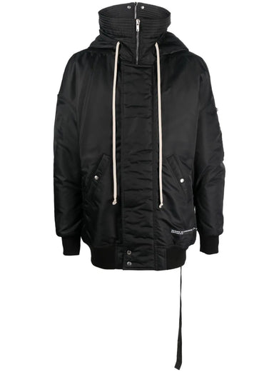 Hooded long bomber