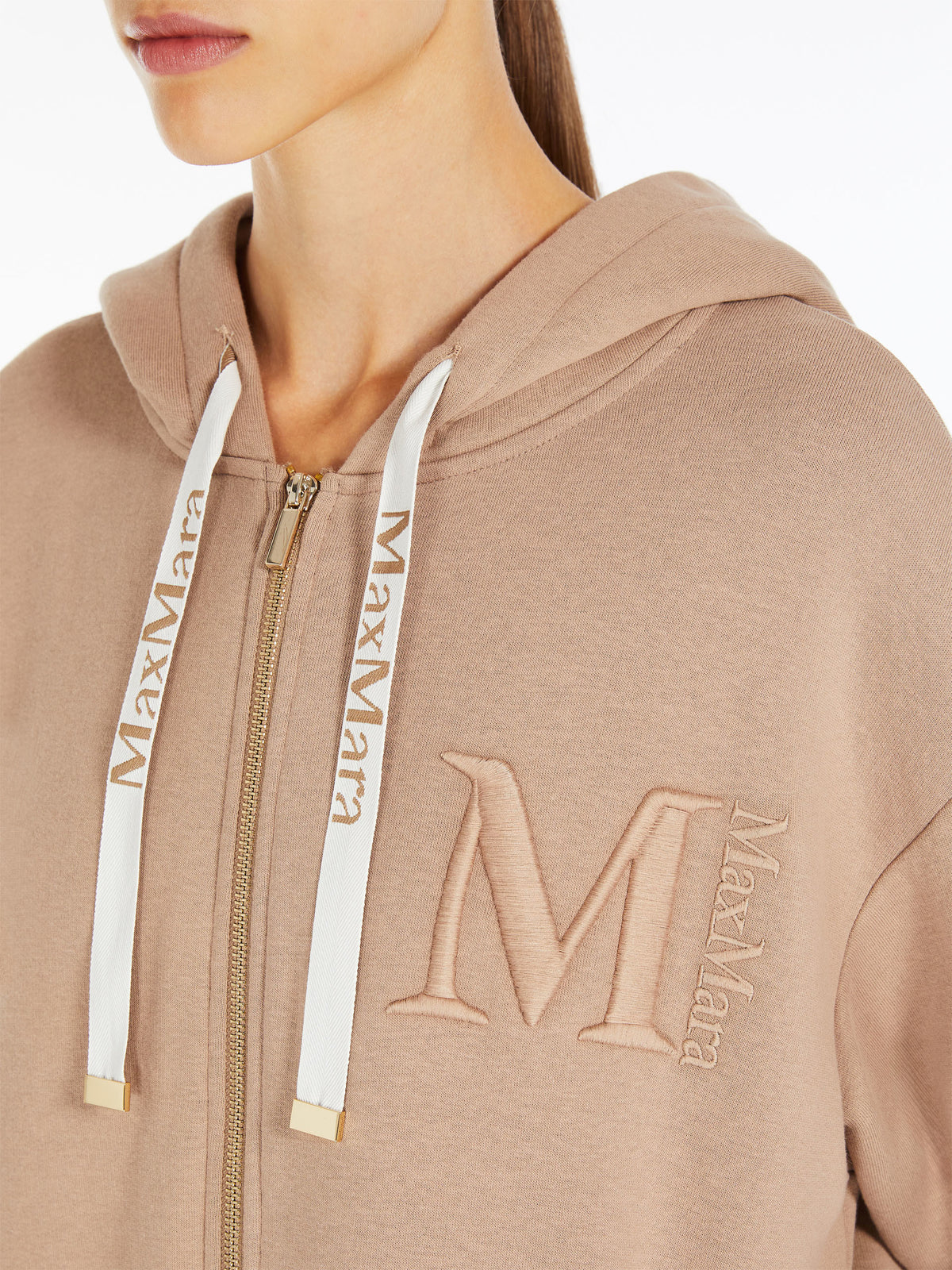 Long jersey sweatshirt