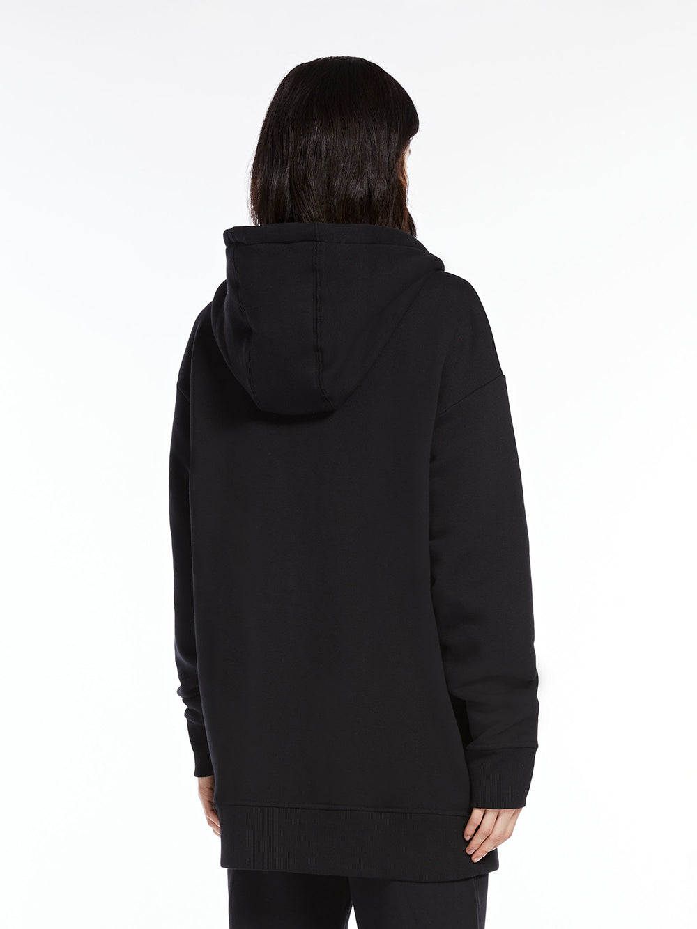 Long jersey sweatshirt