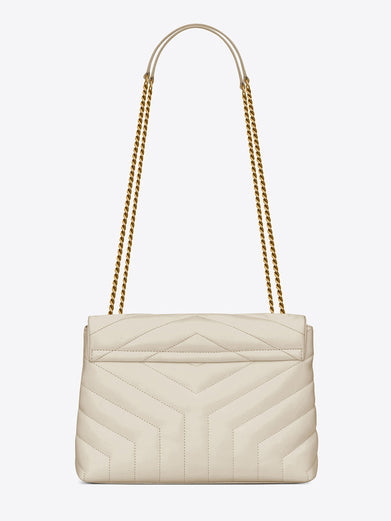 Small Loulou in quilted leather