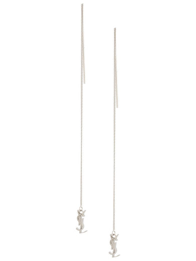 OPYUM Ysl Long Threader Earrings
