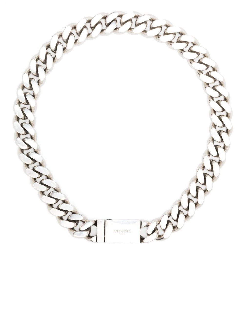 Metal Curb Chain Necklace