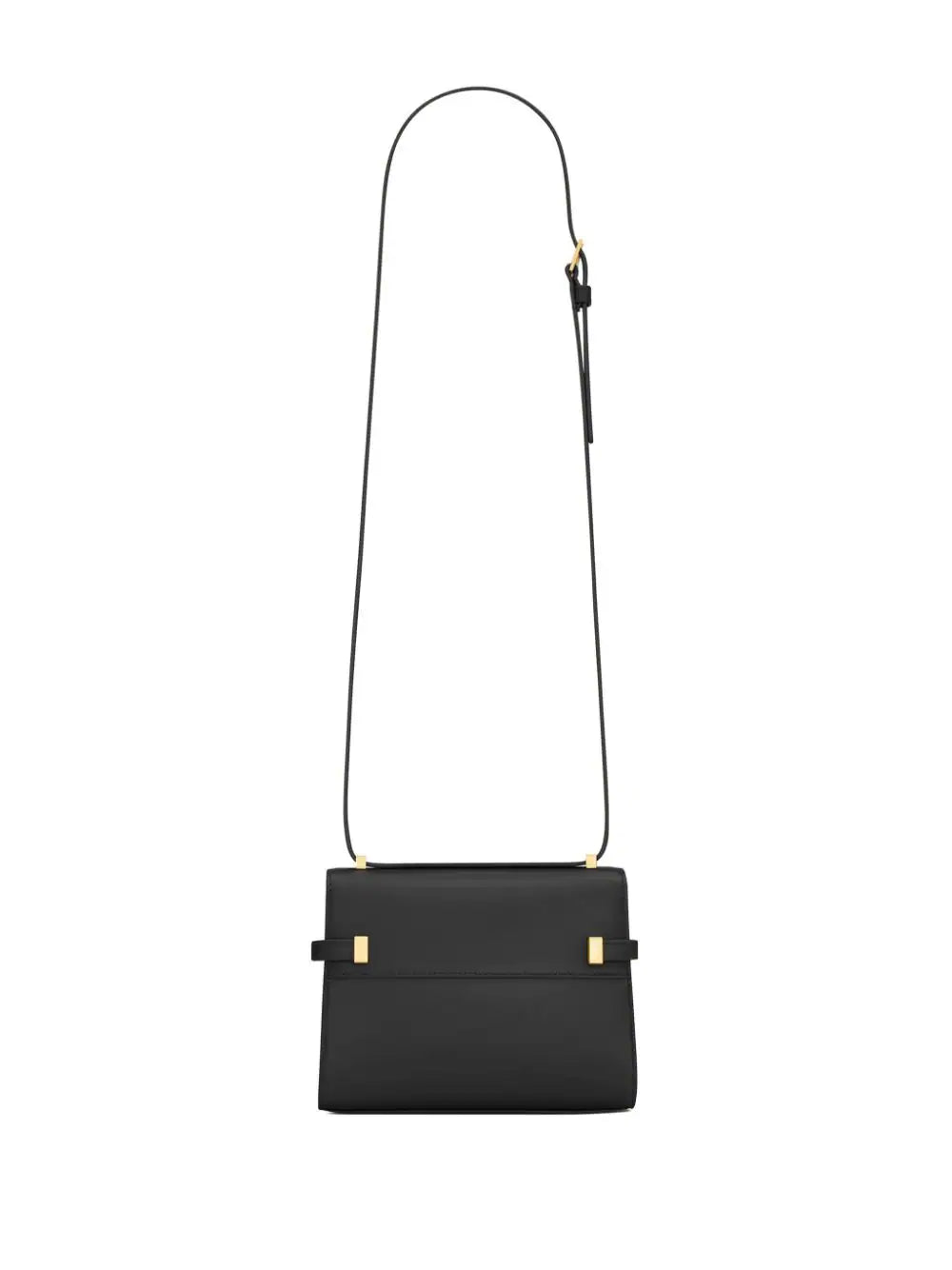 Mini Manhattan shoulder bag in box leather