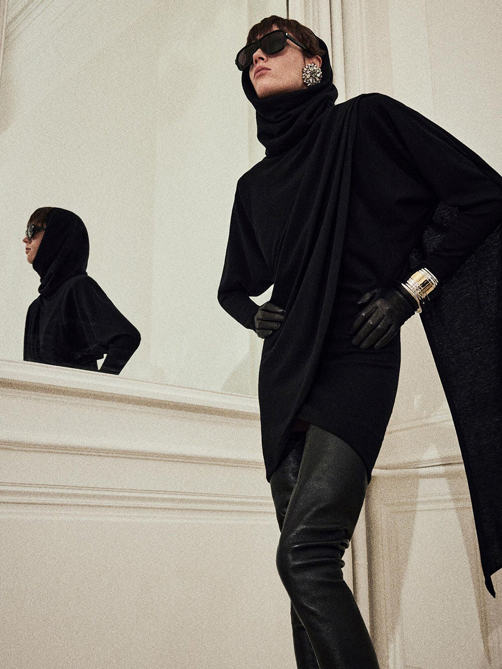 Hooded dress