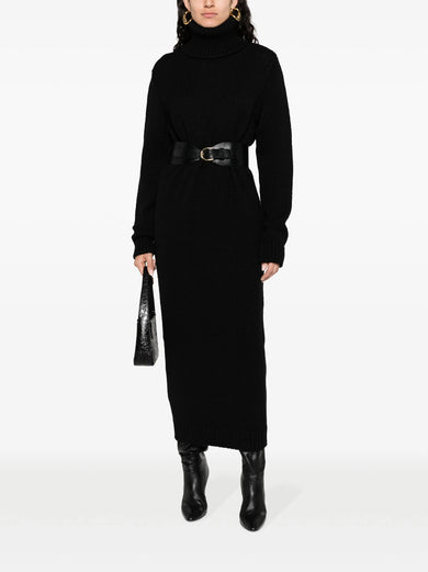 Long turtleneck dress